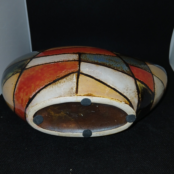 4 Peices Midcentury Modern Pottery Art - Picture 10 of 10